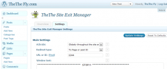TheThe Site Exit Manager screenshot 1