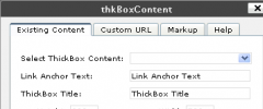ThickBox Content screenshot 2