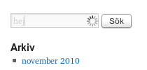 ThreeWP Ajax Search screenshot 1