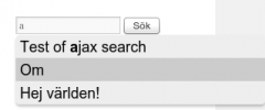 ThreeWP Ajax Search screenshot 2