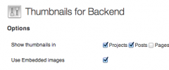Thumbnails for Backend screenshot 2