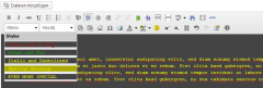 TinyMCE and TinyMCE Advanced Professsional Formats and Styles screenshot 1