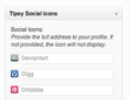 Tipsy Social Icons screenshot 1
