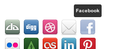 Tipsy Social Icons screenshot 2