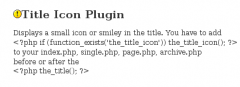 Title Icon screenshot 1