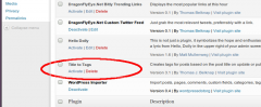 Titles to Tags screenshot 1