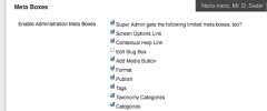 Toggle Meta Boxes screenshot 1