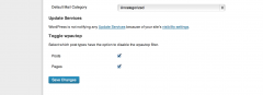 Toggle wpautop screenshot 2