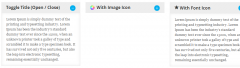 Toggles Shortcode and Widget screenshot 4