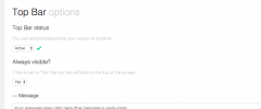 Top Bar screenshot 2