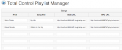 Total Control HTML5 Audio Player Basic screenshot 1