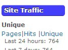 Traffic Stats Widget screenshot 1