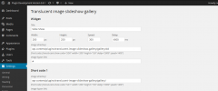 Translucent image slideshow gallery screenshot 2