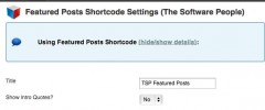 TSP Featured Posts screenshot 4