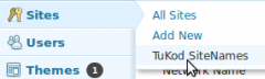 TuKod MultiSite Site Names screenshot 3