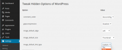Tweak Hidden Options screenshot 1