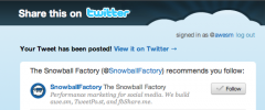 Tweet Button with Shortening screenshot 2