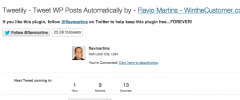 Tweetily - Tweet Your Posts Automatically! screenshot 2