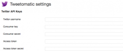 Tweetomatic Simple Twitter Feed screenshot 1