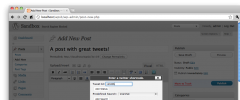Twitter API Shortcodes screenshot 1