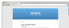 Twitter API Shortcodes screenshot 3