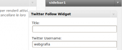 Twitter Follow Button Widget screenshot 1