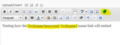 Twitter Name Link screenshot 2