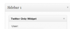 Twitter Only Widget screenshot 1