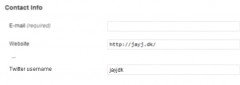 Twitter Profile Field screenshot 1