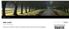 Twitter QR Code Signatures Widget screenshot 2