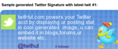 Twitter Signatures Widget screenshot 6