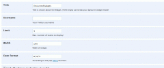 TwitterWidget screenshot 3
