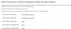 UGRM - UFAD Groups to Roles Munger screenshot 2