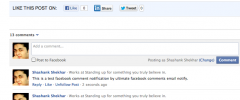 Ultimate Facebook Comments Email Notify screenshot 3