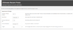 Ultimate Recent Posts screenshot 3