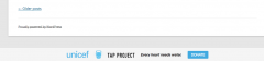 UNICEF Tap Project Banner screenshot 3