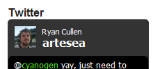 (Un)offical Twitter Widget screenshot 2