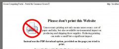 Unprintable Blog screenshot 1