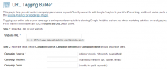 Url Tagging Builder screenshot 1