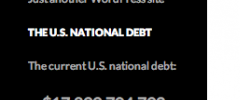 U.S. Debt Clock Widget screenshot 1