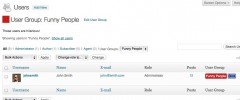 User Groups screenshot 2