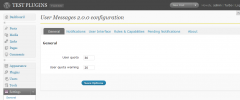 User Messages screenshot 3