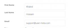 User Meta screenshot 2