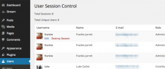 User Session Control screenshot 1