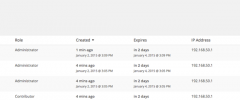 User Session Control screenshot 2