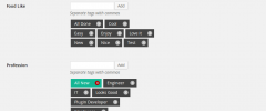 User Tags screenshot 3