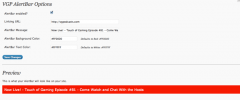 VGPodcasts AlertBar Plugin screenshot 1