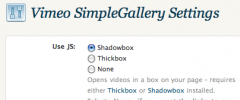 Vimeo SimpleGallery screenshot 1
