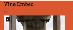 Vine Embed screenshot 1