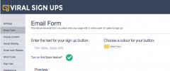 Viral Sign Ups screenshot 1